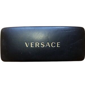 VERSACE authentic black glasses case